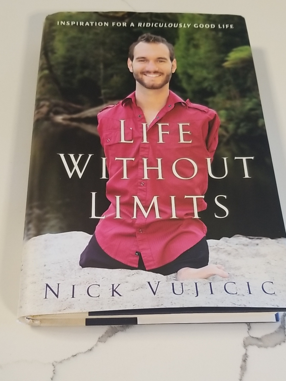 Life Without Limits by Nick Vujicic Hardcover book